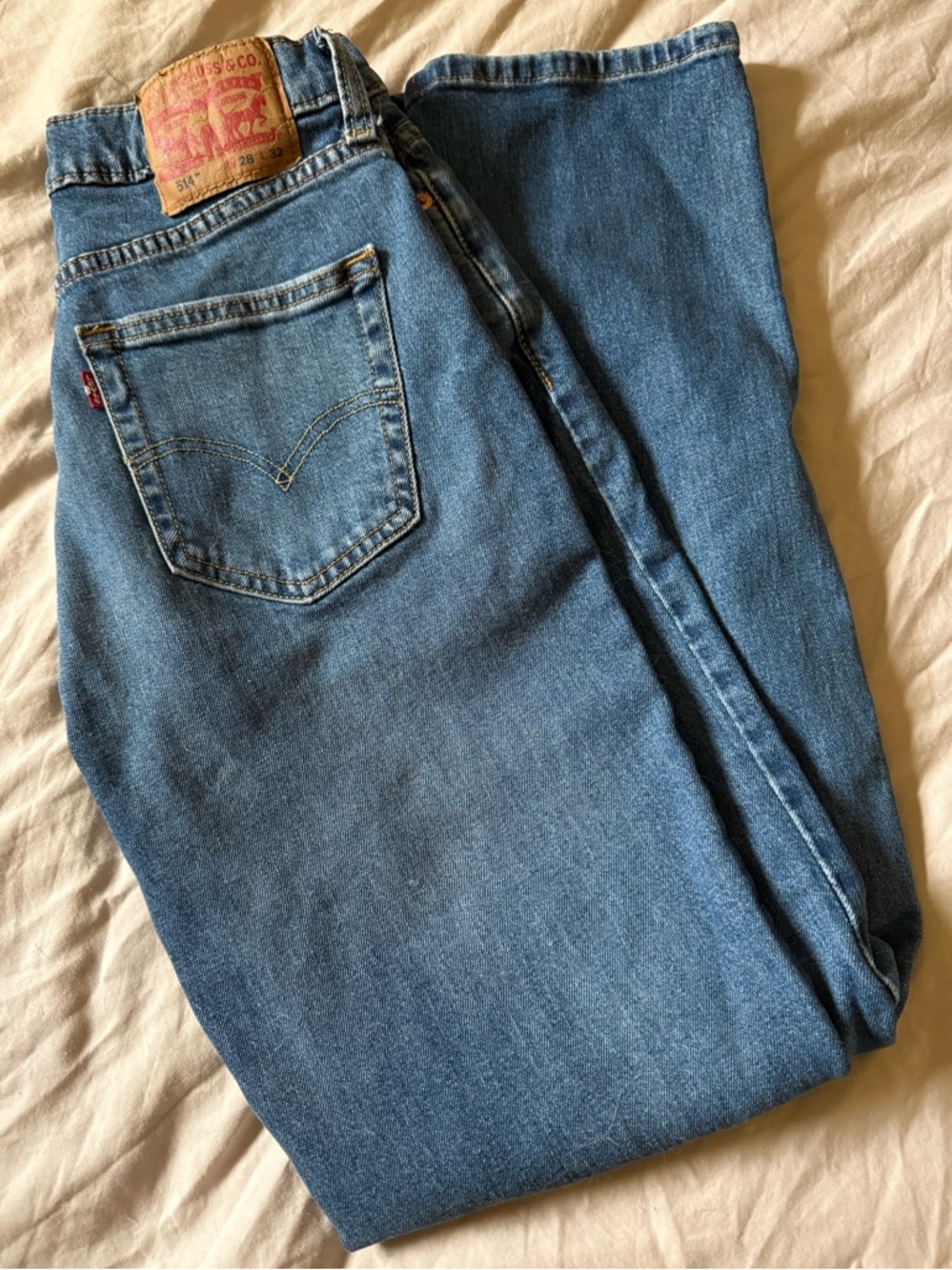 Levi's Men’s Medium Blue Straight Jeans